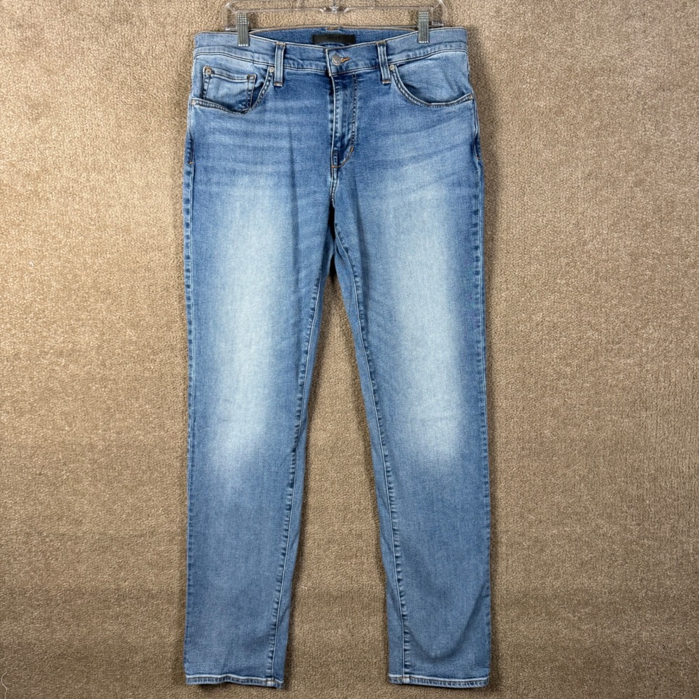 Joe's Jeans Brixton Straight Narrow Mens 34 x 34 Blue Kinetic Stretch Denim